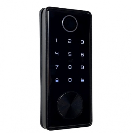 Fechadura Digital Biométrica Para Porta de Vidro FDV-200 Pado